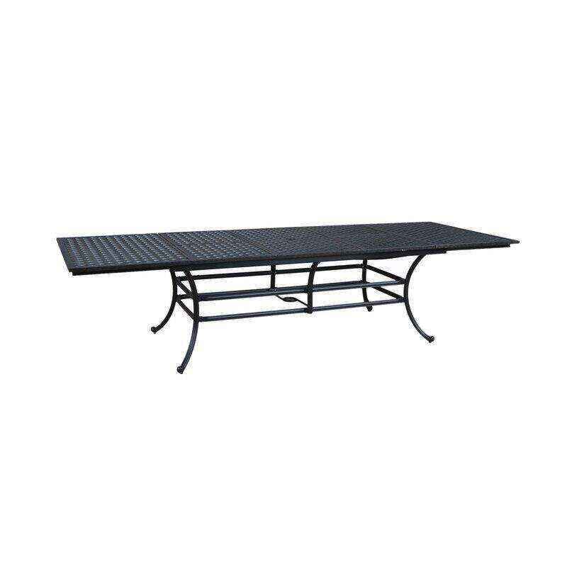 Bannon Rectangular 10 - Person 126.38'' Long Dining Set with Cushions