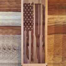 2nd Amendment wooden box