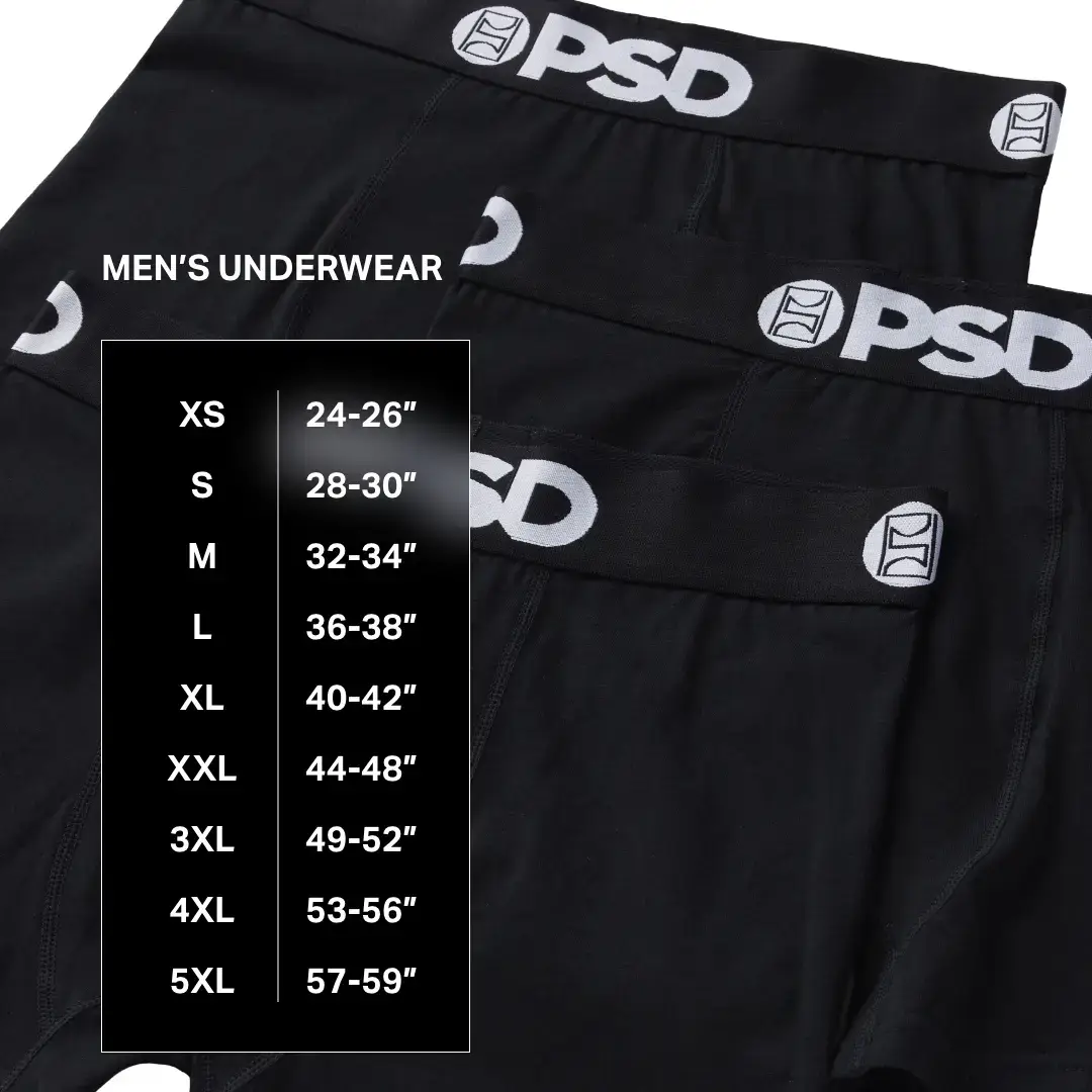 Mens Mystery Boxer Brief 10-Pack Bundle - Standard Length 7 Inch Inseam, Soft, Stretchy, and Breathable Poly Blend Fabric