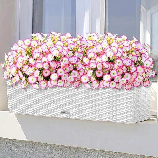 💥Upgraded High-Grade Material🌸UV Resistant Fade-Free Fake Silk Colourful Morning Glory