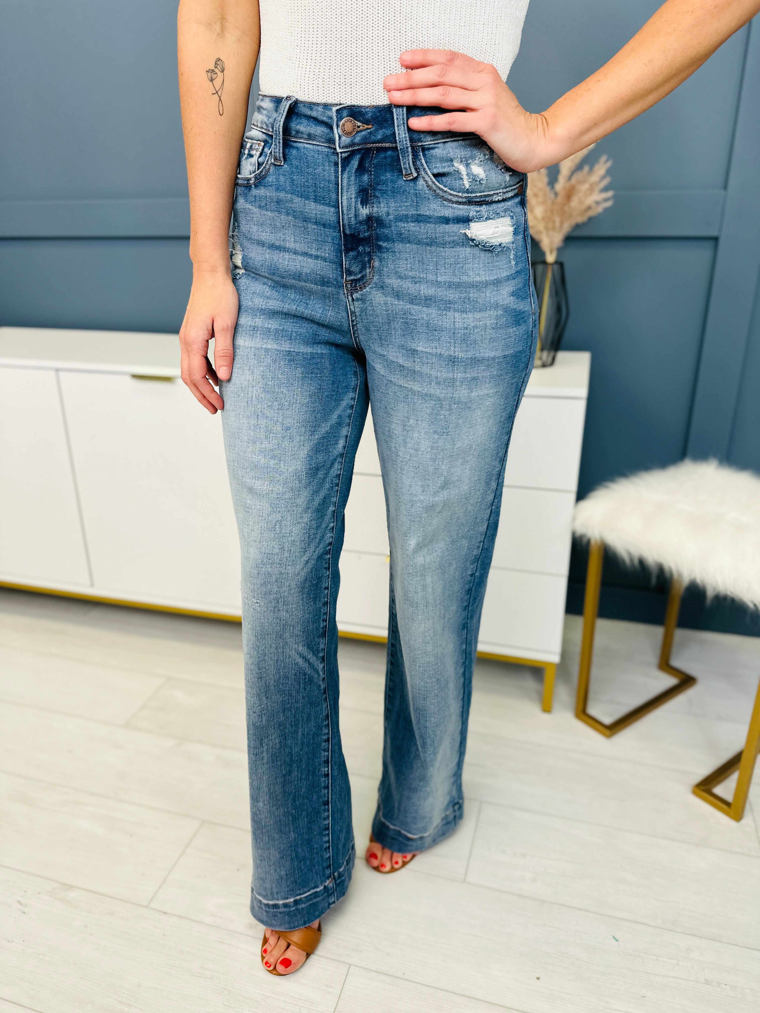REG/CURVY Need You Now Wide Leg Trouser