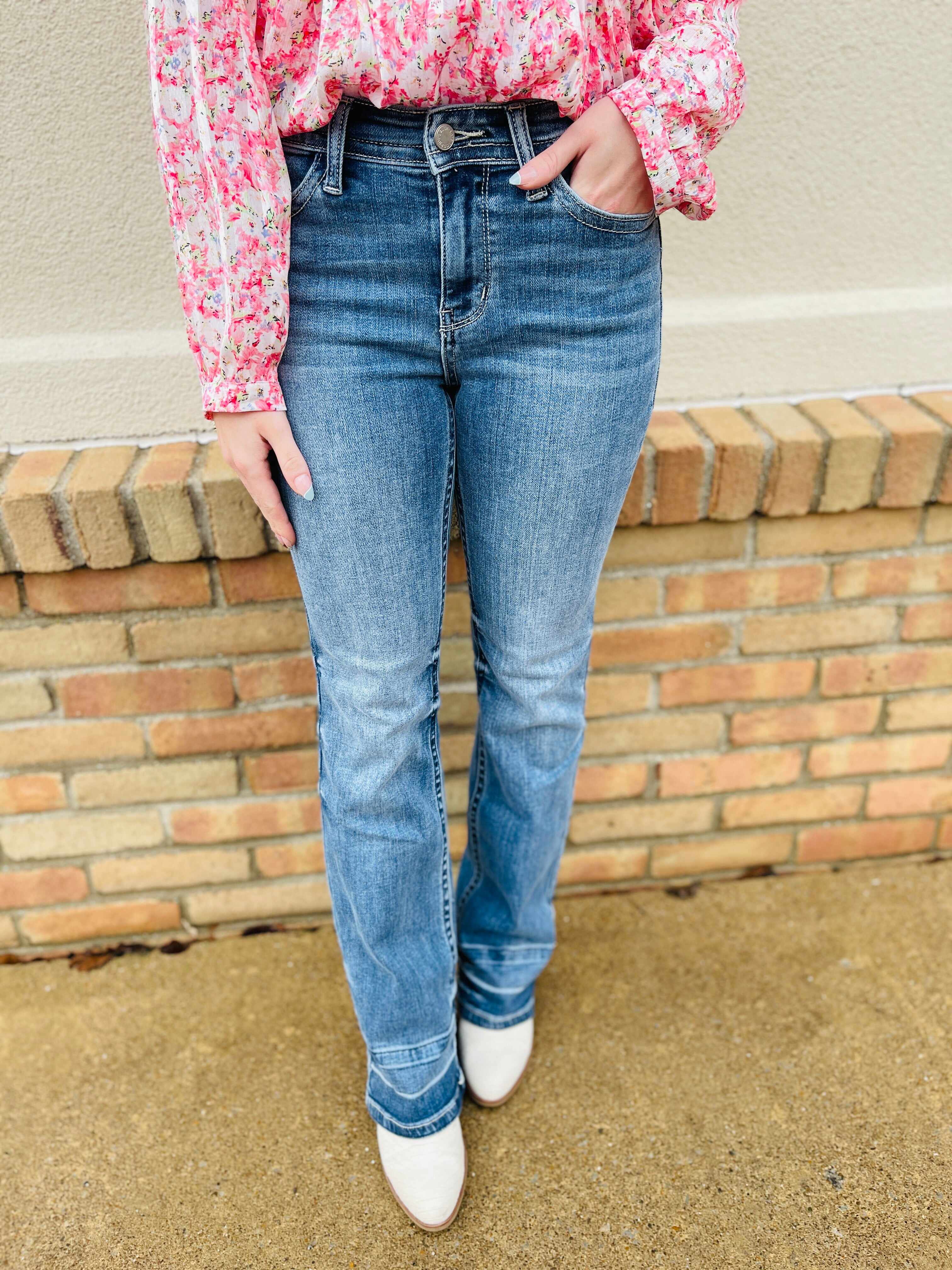 PLUS/REG Bet Your Boots Bootcut Jeans