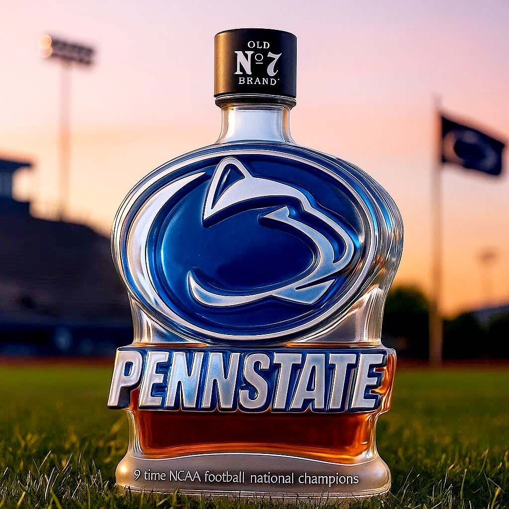 PENNSTATE Nittany Lions honor Whiskey Bottle