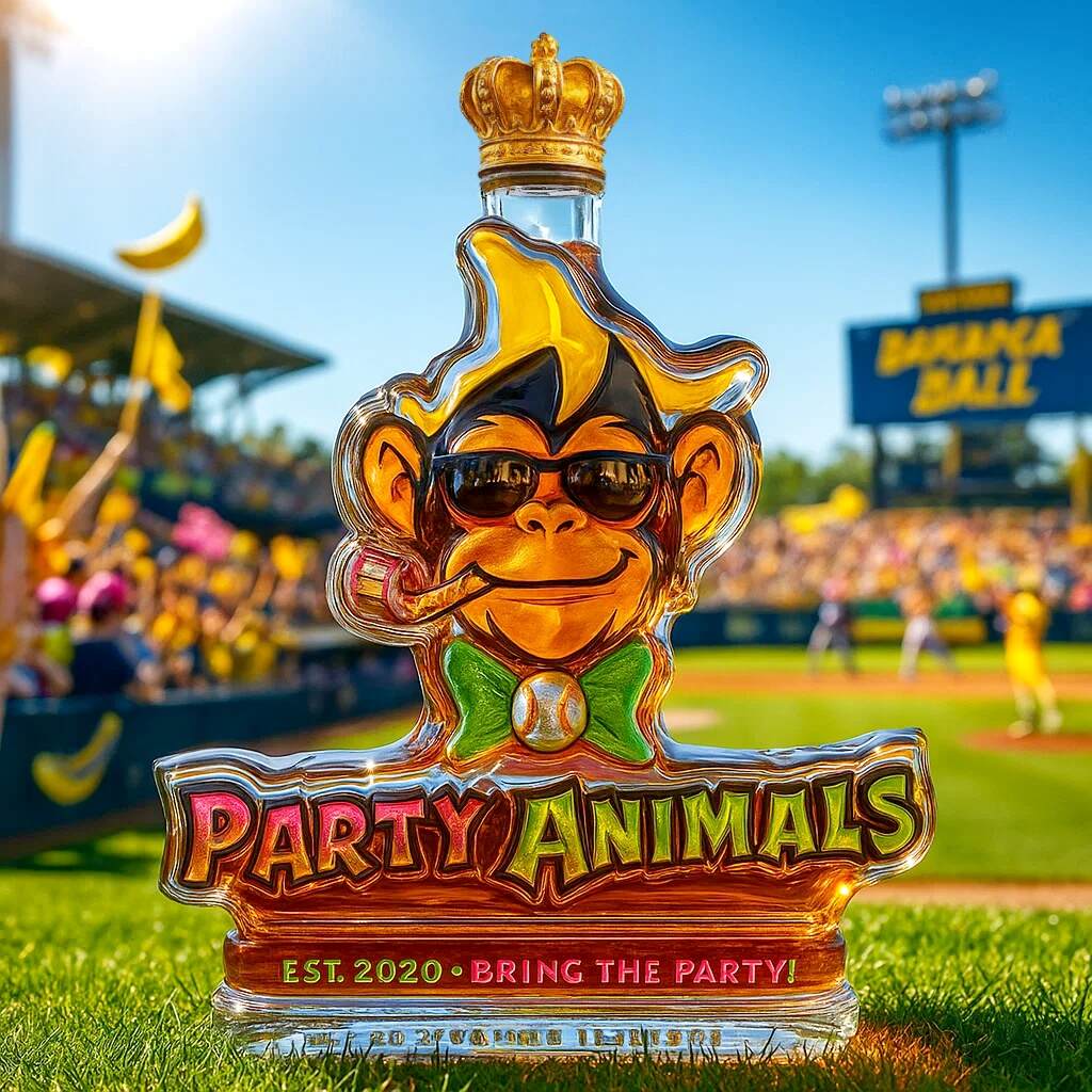 Savannah Party Animals Limited Edition Whisky Bottle