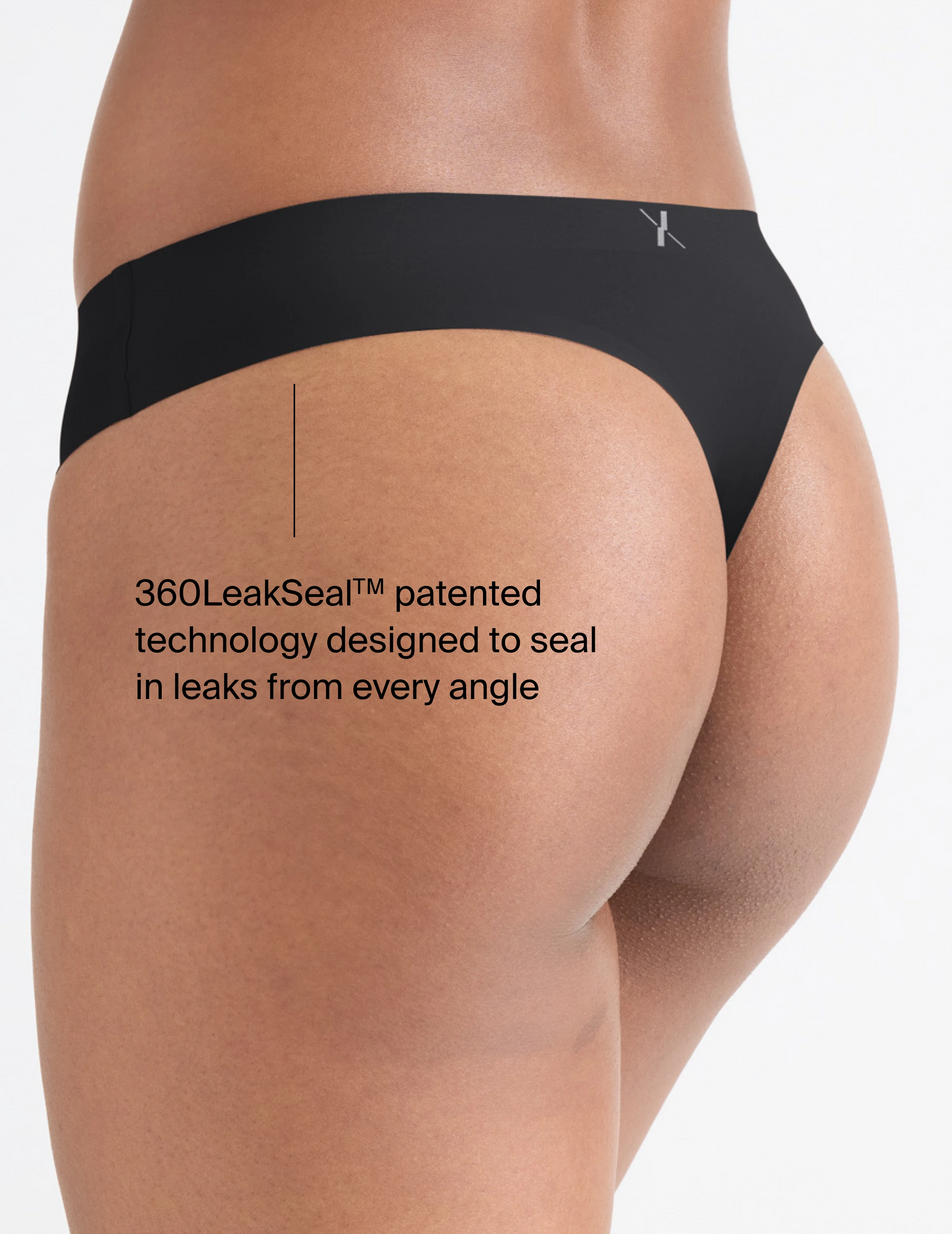 Light Leakproof UltraThin No-Show Thong