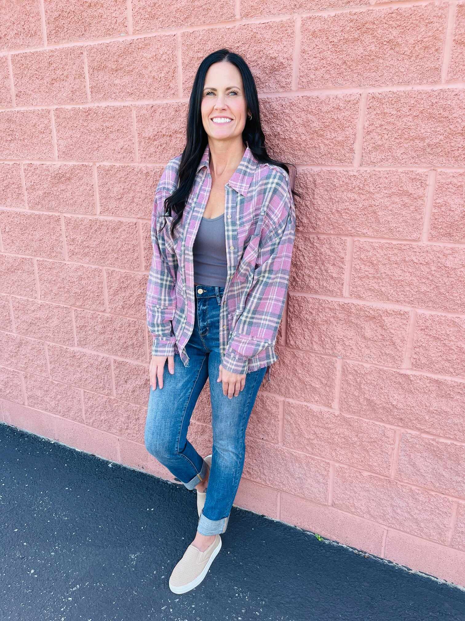Plus/Reg Nothing Better Boyfriend Jeans