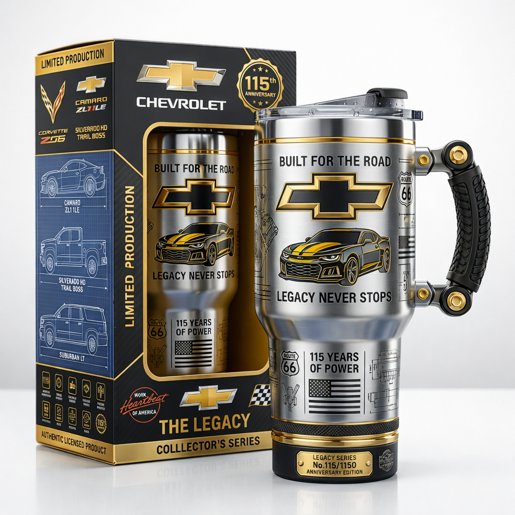 Chevrolet Legacy 115th Anniversary Collector’s Tumbler
