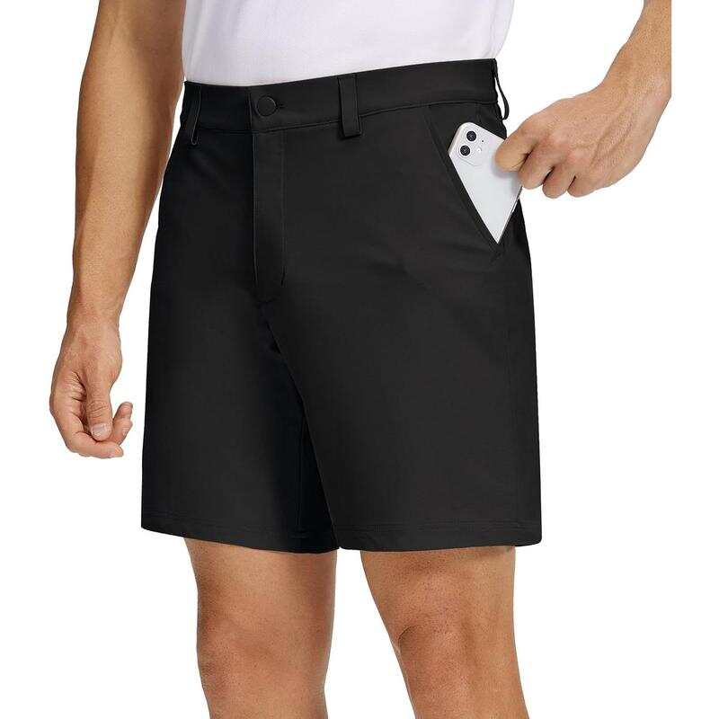 🎁Men's Golf Shorts Stretch Work Dress Shorts Quick Dry Athletic Casual Shorts with Pockets