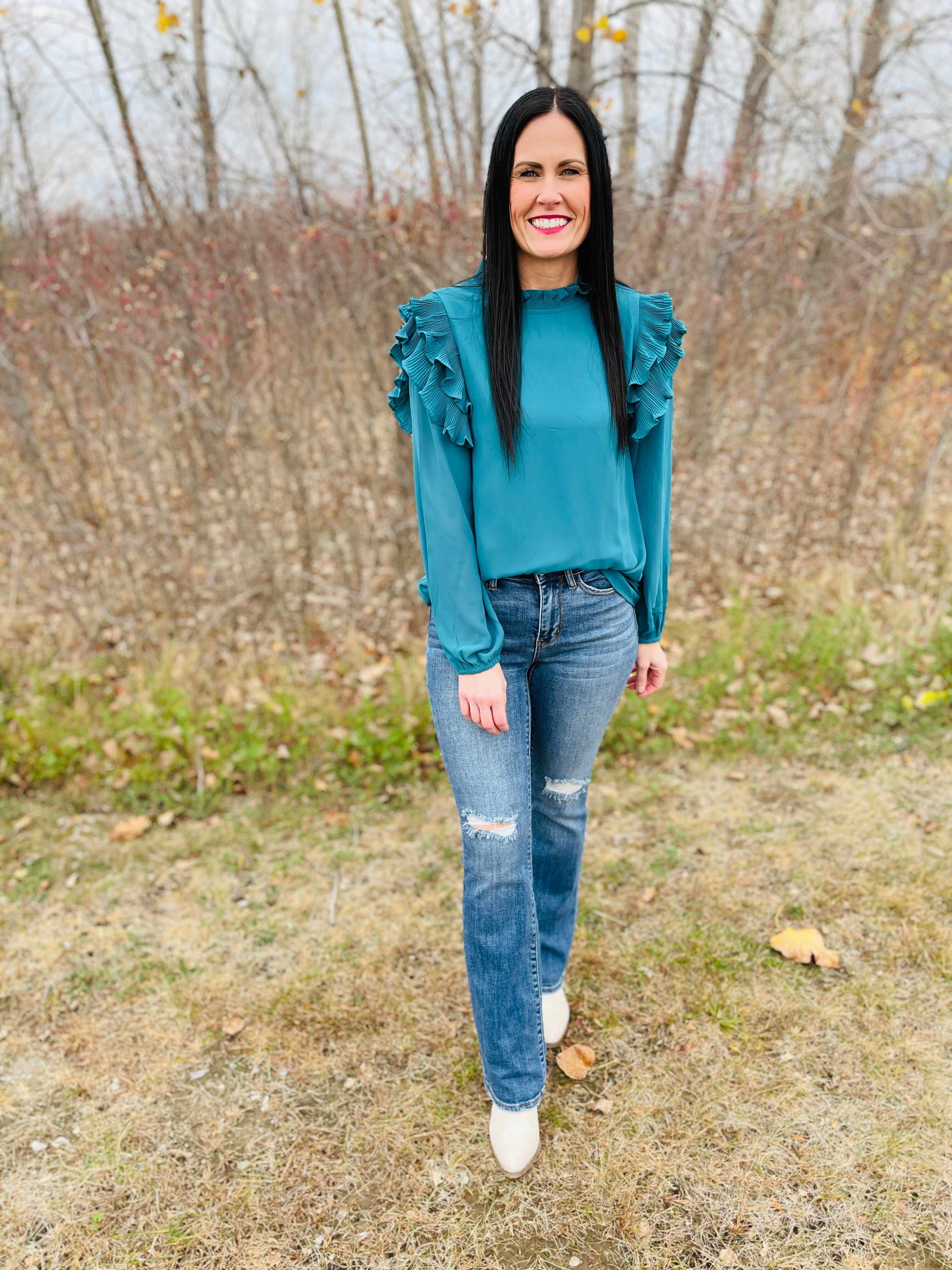 PLUS/REG Feelin' Slim Bootcut Jeans