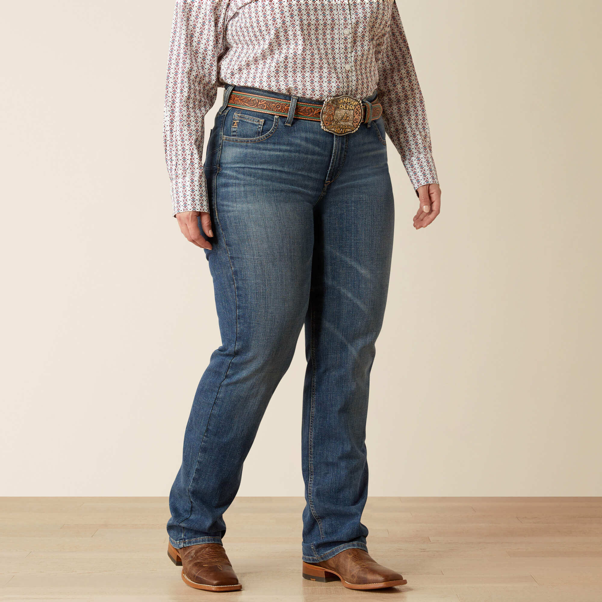 Perfect Rise Abigail Straight Leg Jeans