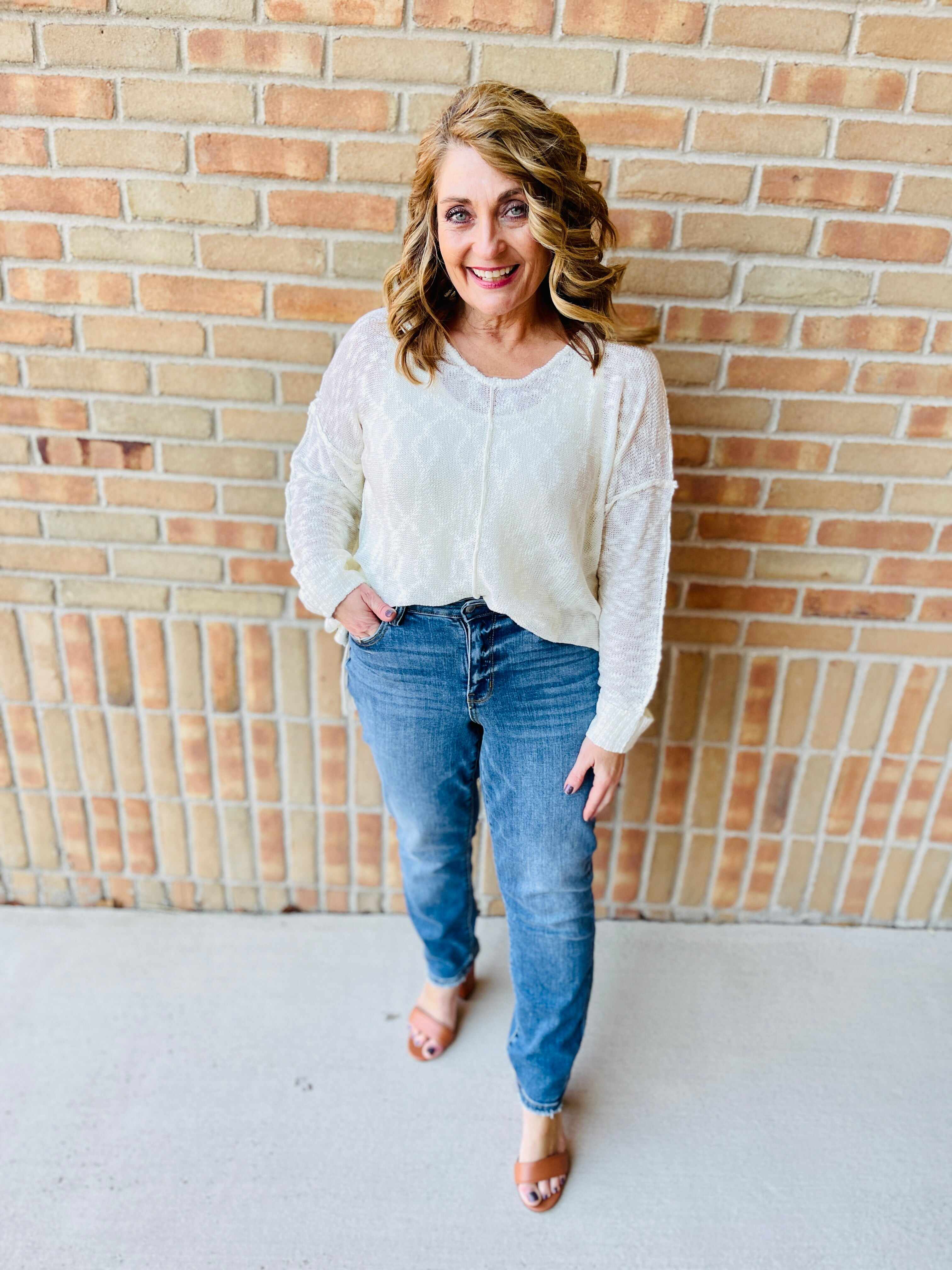 RESTOCK!  Plus/Reg Your Favorite Boyfriend Jeans