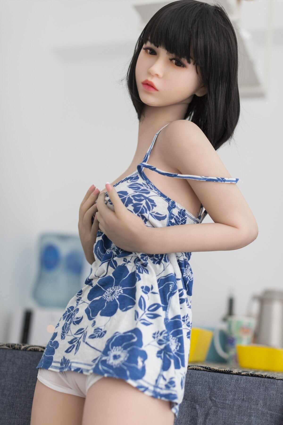 Celestine 5ft08 / 155cm #15-2 Head TPE Asian Realistic Sex Doll