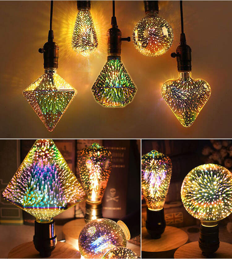 3D Fireworks LED Bulbs
