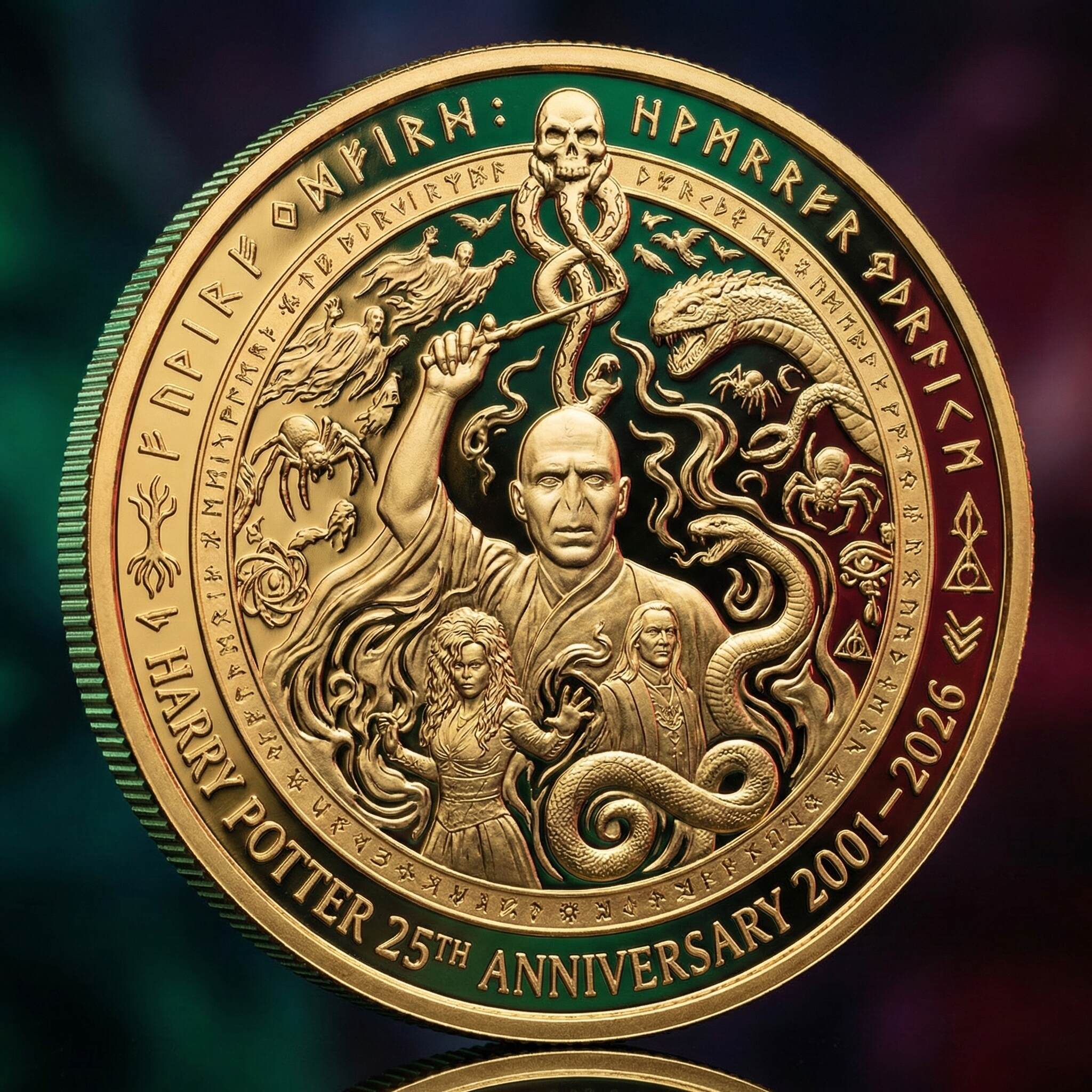 Harry Potter 25th Anniversary Wizarding World Commemorative Coin