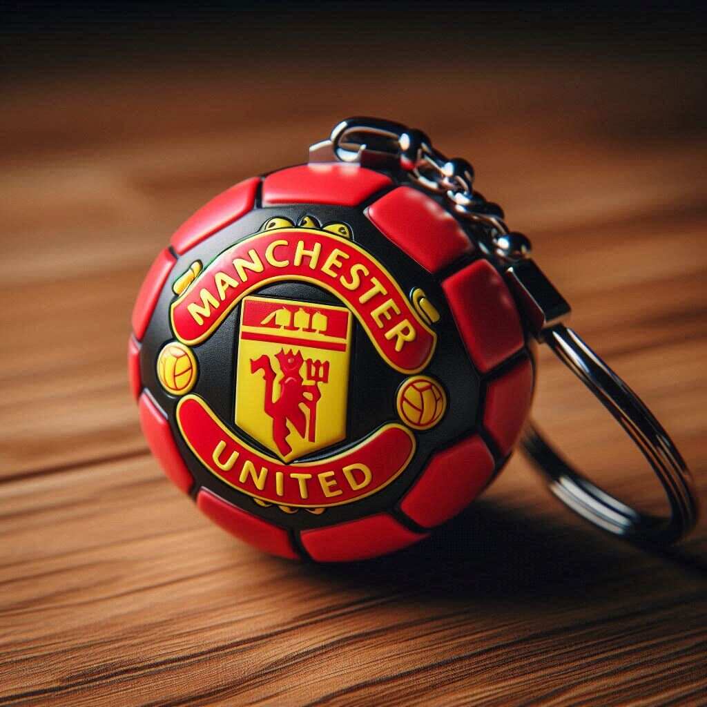 Premier League Football keychain