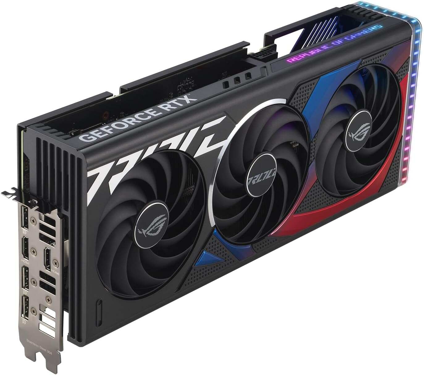 ASUS ROG Strix GeForce RTX™ 4070 OC Edition Gaming Graphics Card (PCIe 4.0, 12GB GDDR6X, DLSS 3, HDMI 2.1, DisplayPort 1.4a)