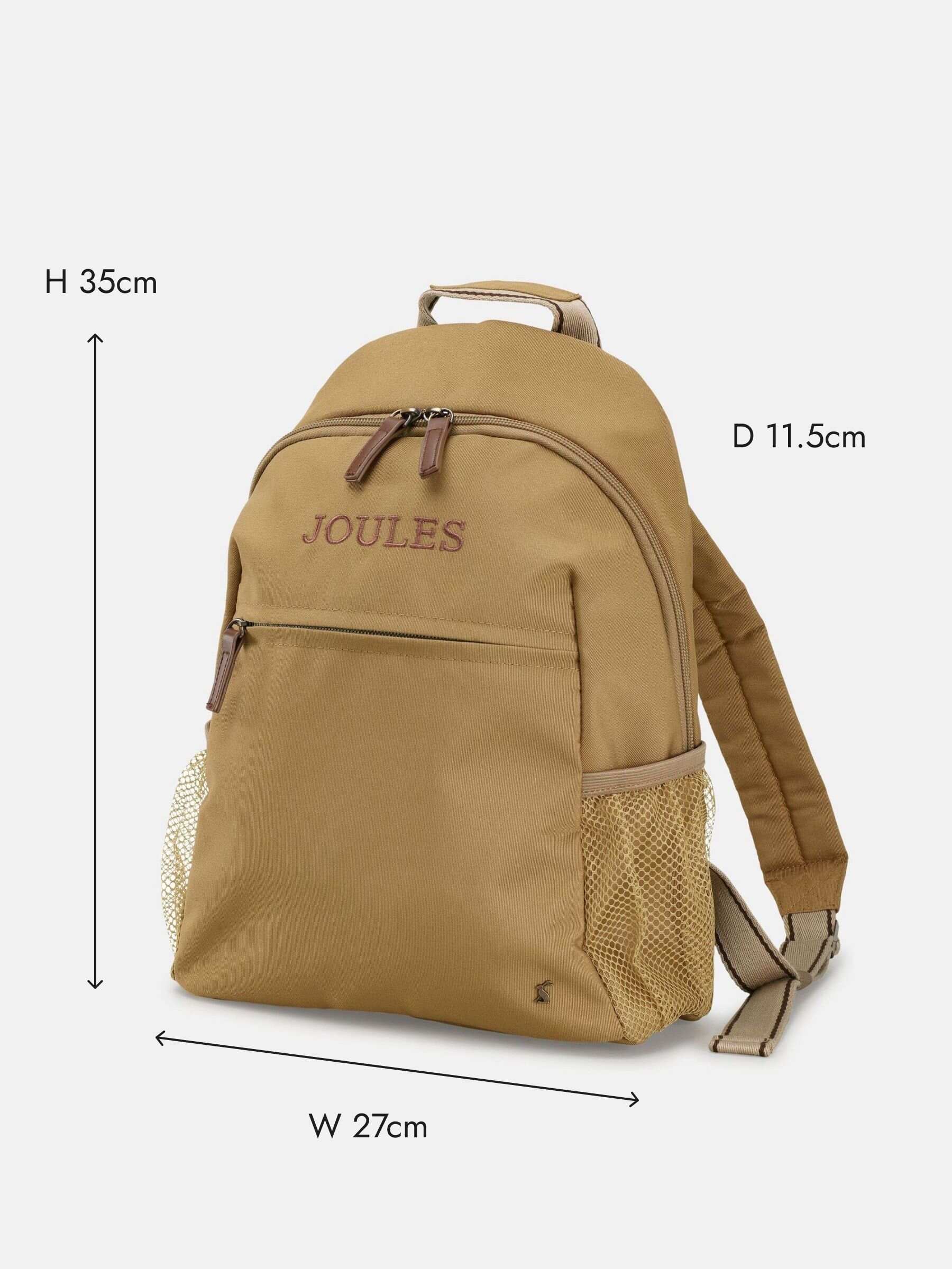 Epwell Tan Brown Small Joules Travel Backpack