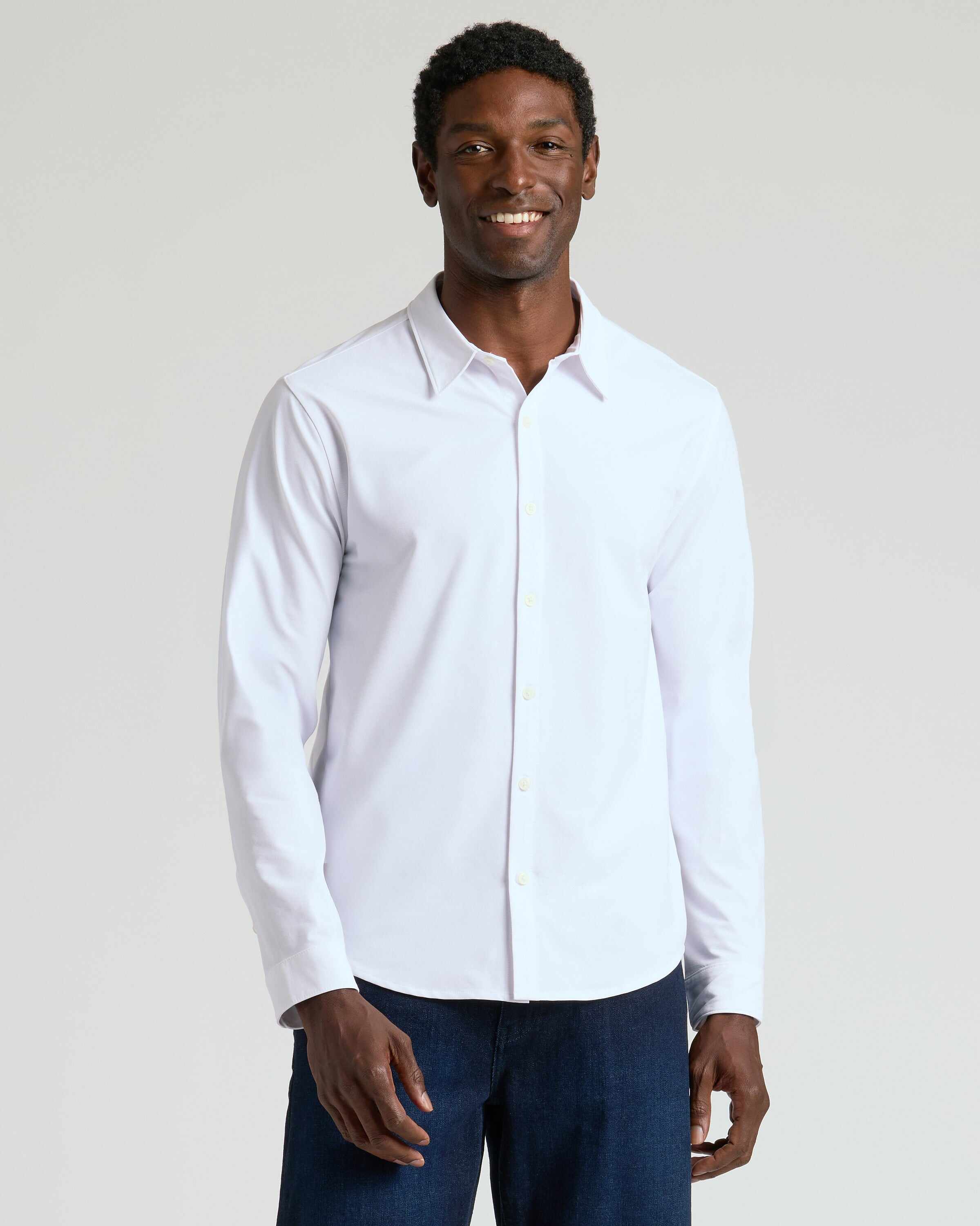 Standard Long Sleeve Modern Knit Oxford 3-Pack