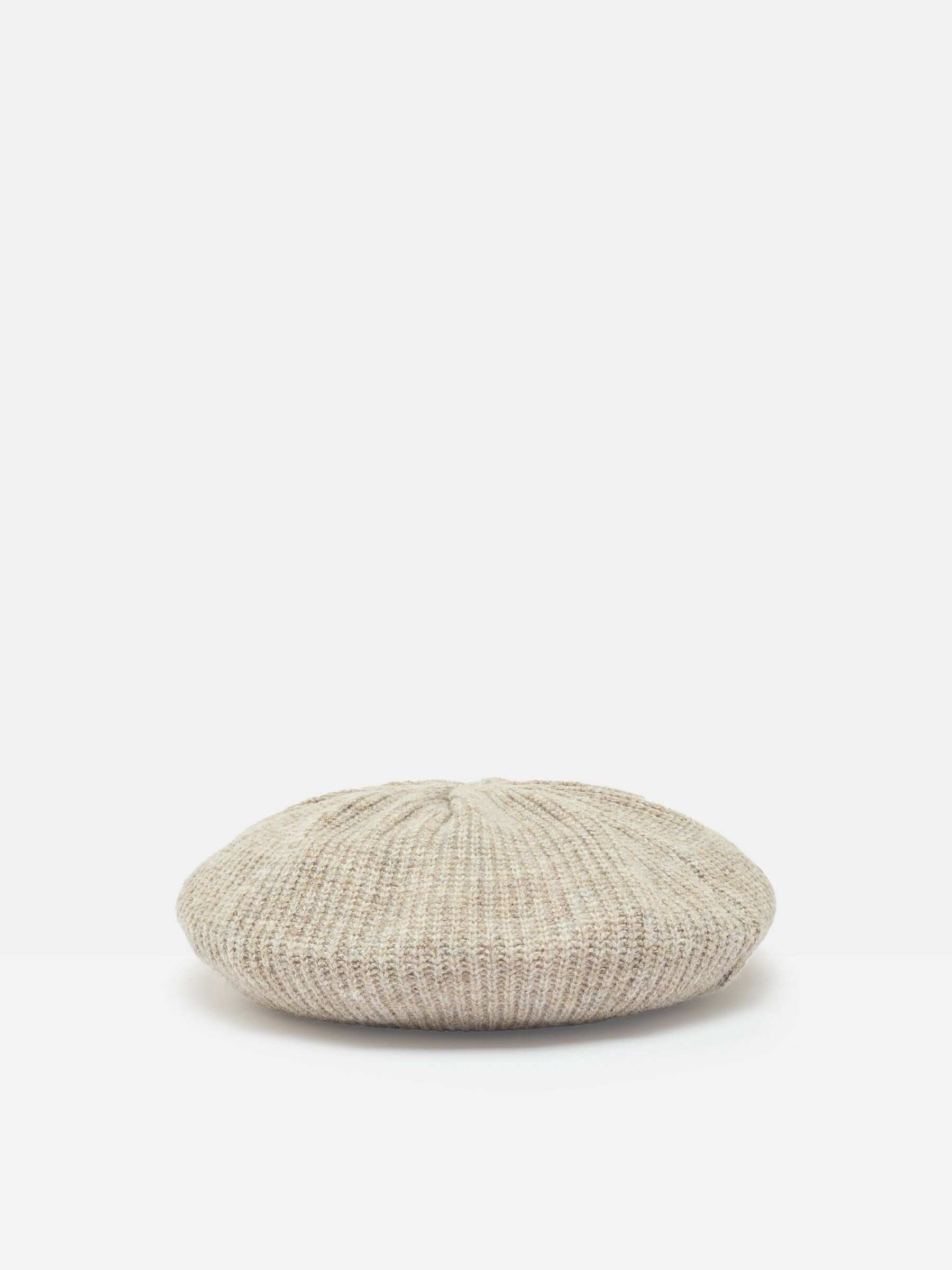 Joelle Oatmeal Knitted Beret