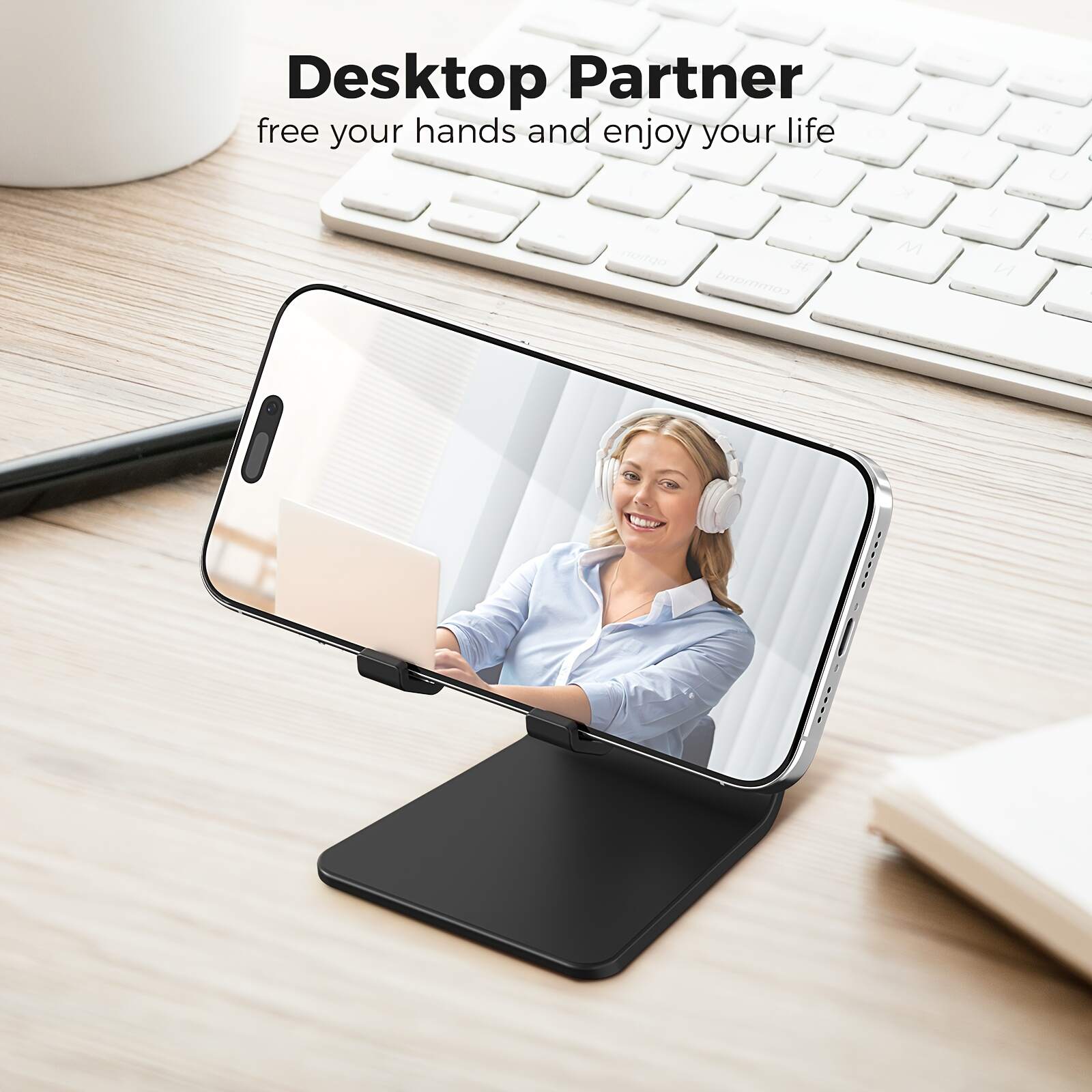 Foldable Mobile Phone Holder Flat Mobile Phone Holder