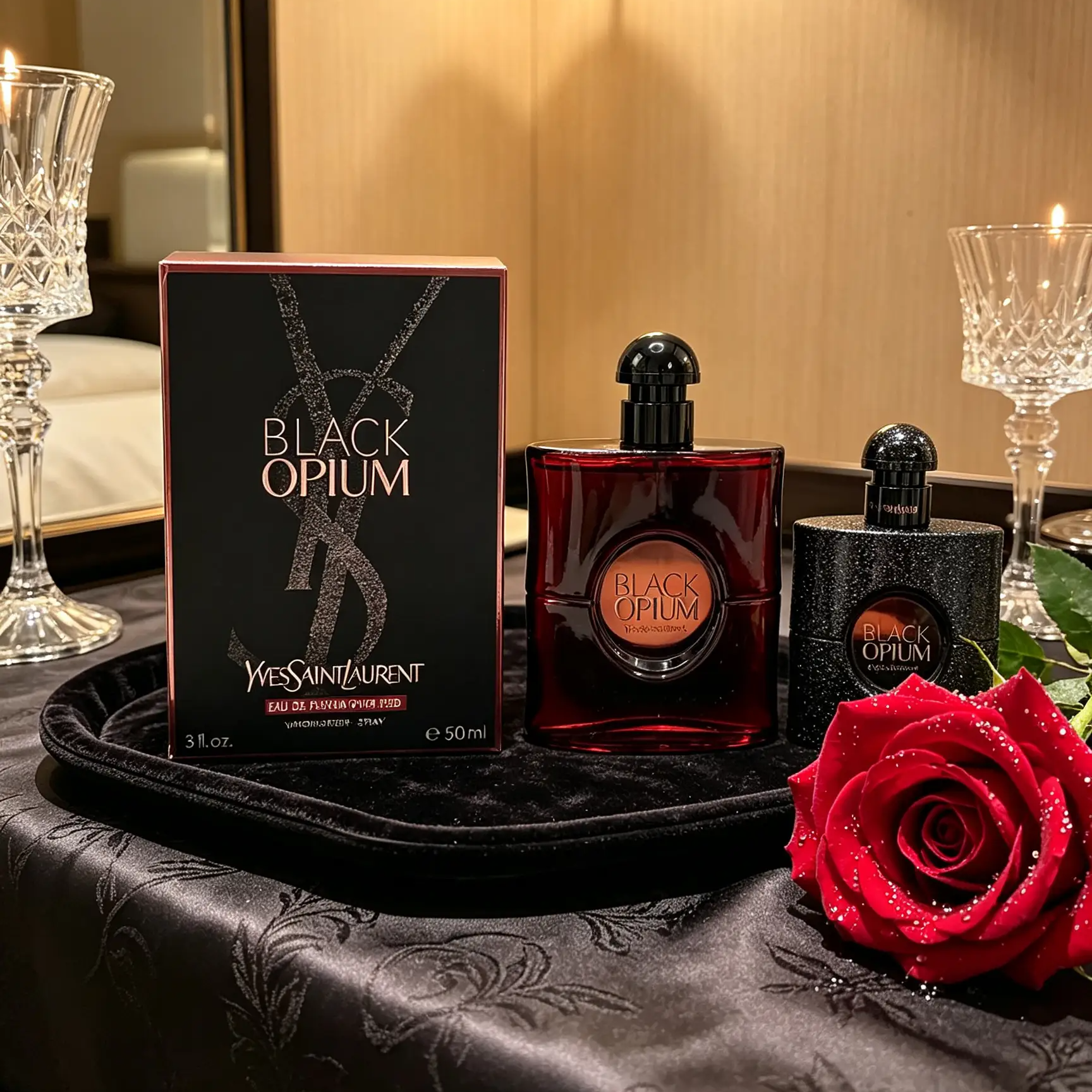 YSL Black Opium——Original Edition and Red Limited Edition 50ml/90ml