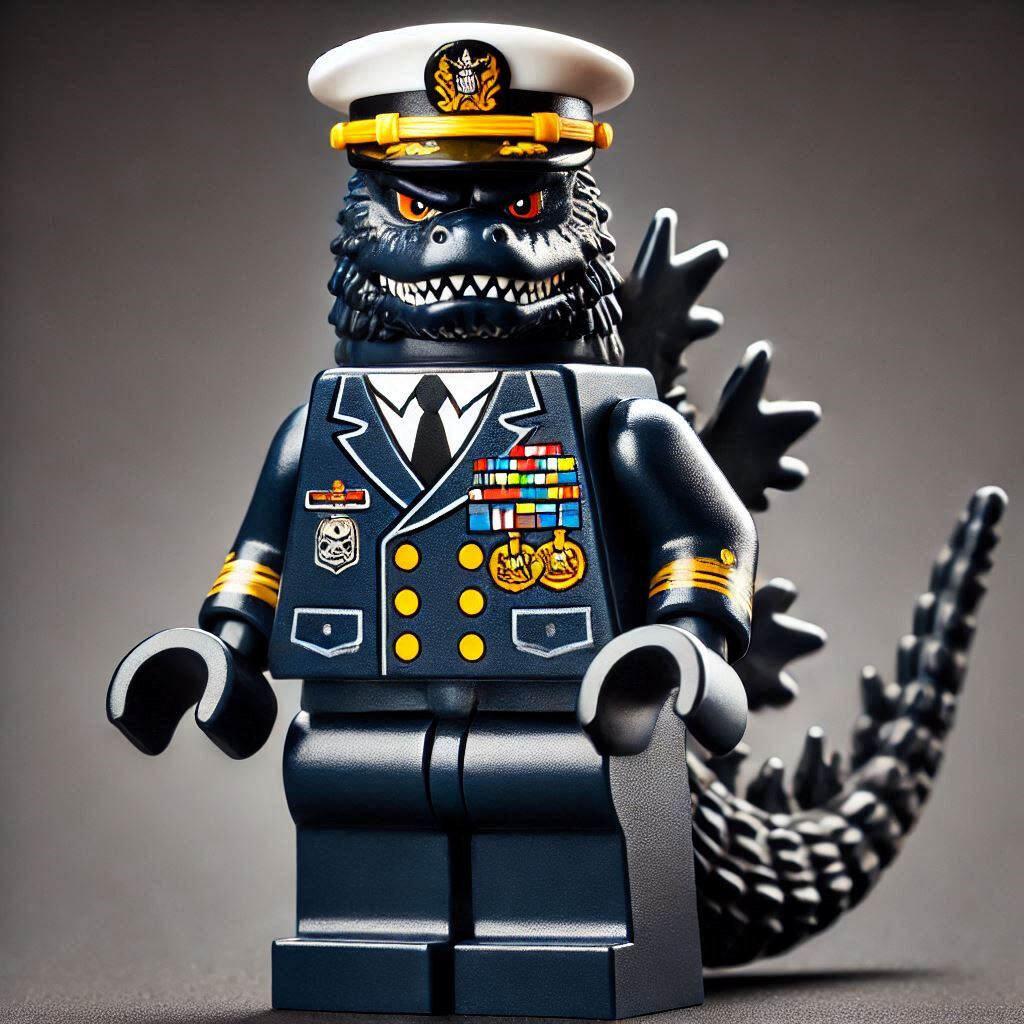 American Soldier Godzi Minifigure