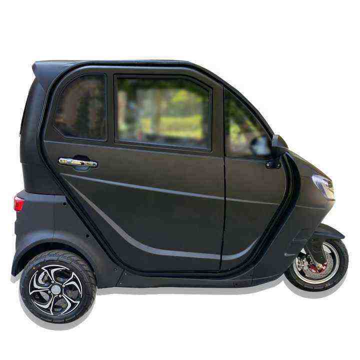 Family smart fully enclosed electric tricycle