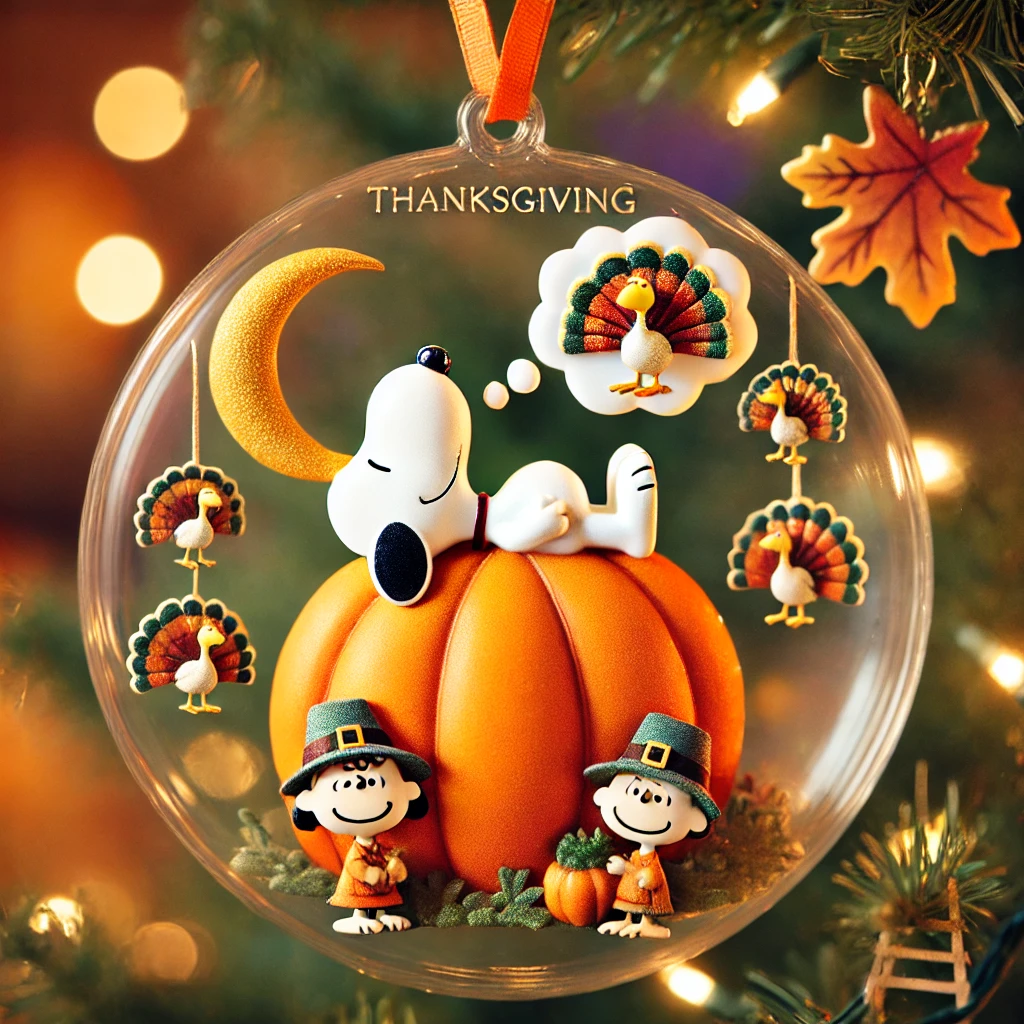 Happy Thanksgiving Ornament