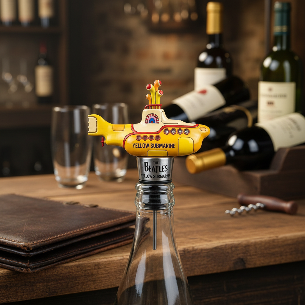 The Beatles Yellow Submarine Collector's Bottle Stopper