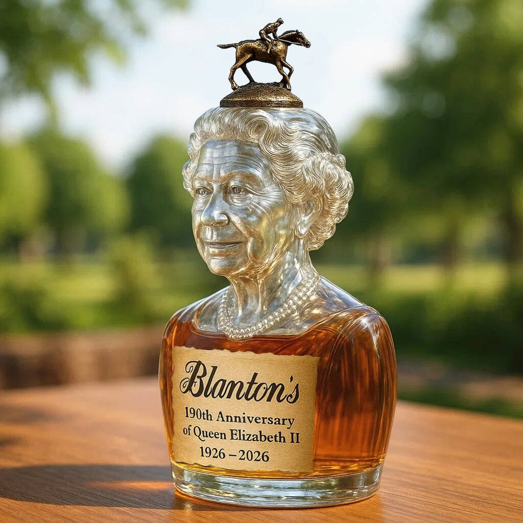 Queen Elizabeth II 100th Anniversary Whisky Collector's Edition Bottle