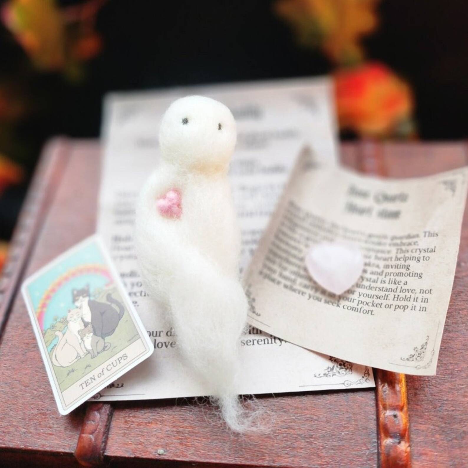 Adopt a Ghost | crystal gifts | halloween | good luck charm