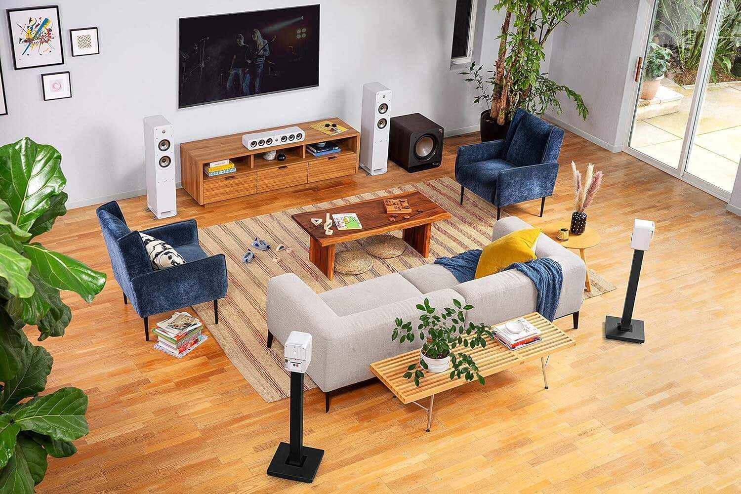 Polk Audio Signature Elite ES20 Bookshelf Speaker - Hi-Res Audio Certified,Dolby Atmos & DTS:X Compatible, 1