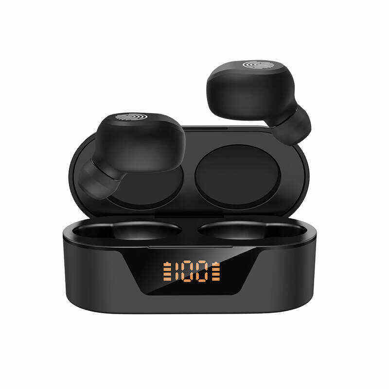 TWS Waterproof Headset Wireless Sport Headset , Mobile Phone Hi Fi Stereo Music With Microphone Noise Reduction Display For Moblie Phone.  Goodlooking Thoughtful Gift For Men/Women/ Girlfriend/Boyfriend/Friend/Birthday Gift