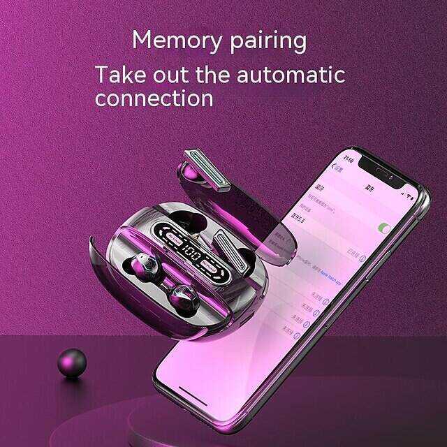 M56 True Wireless Headphones TWS Earbuds In Ear Bluetooth 5.3 Waterproof IPX7 LED Power Display for Apple Samsung Huawei Xiaomi MI Travel Entertainment