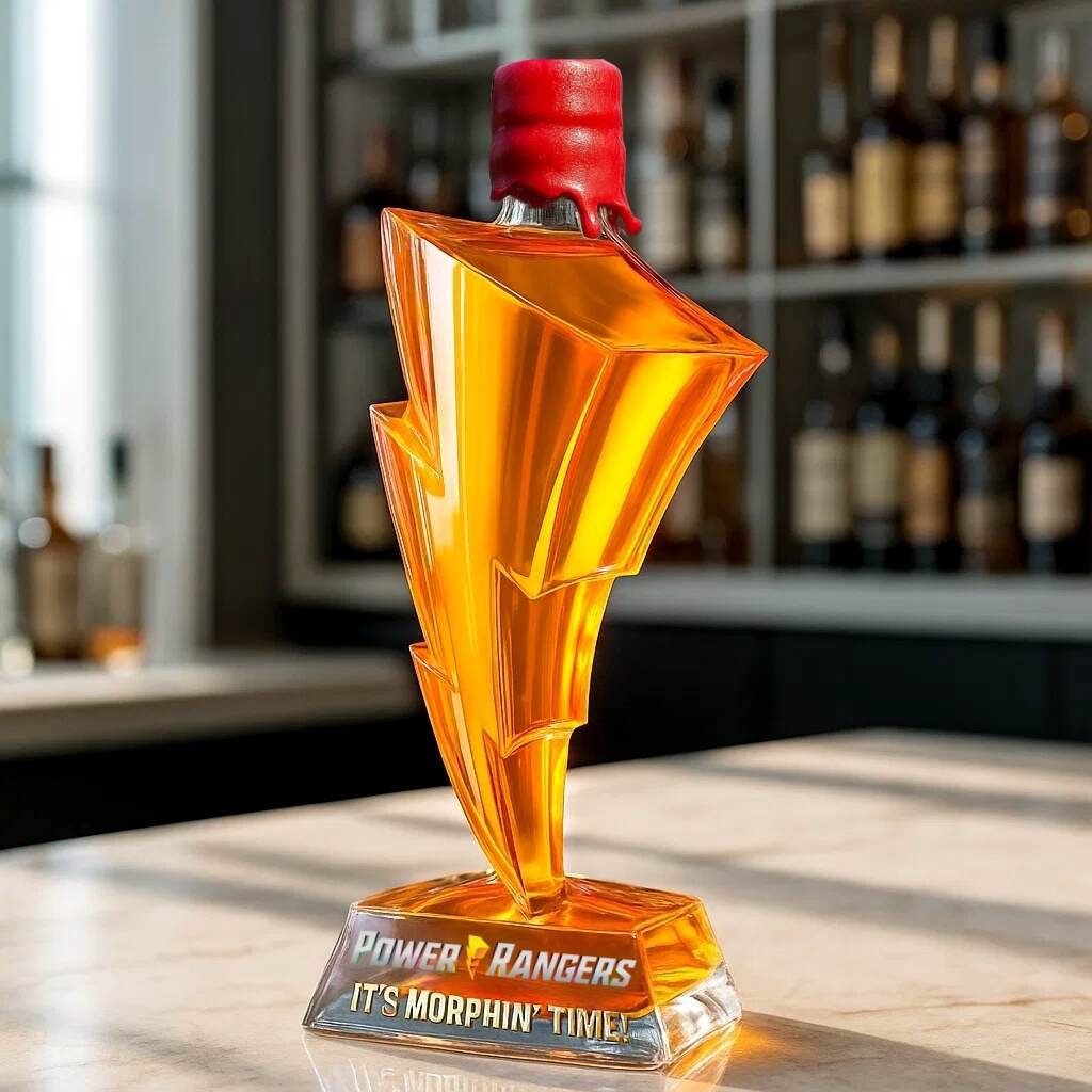 Power Rangers Limited Edition Whiskey Bottle