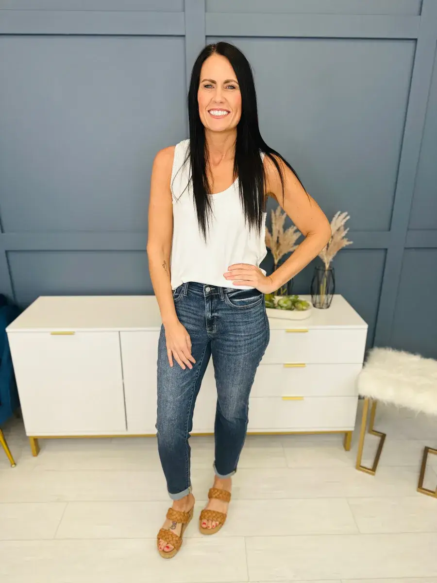 MARKDOWNS! Reg/Curvy The Bleach Boys Nondistressed Boyfriend Jeans--Multiple Washes!