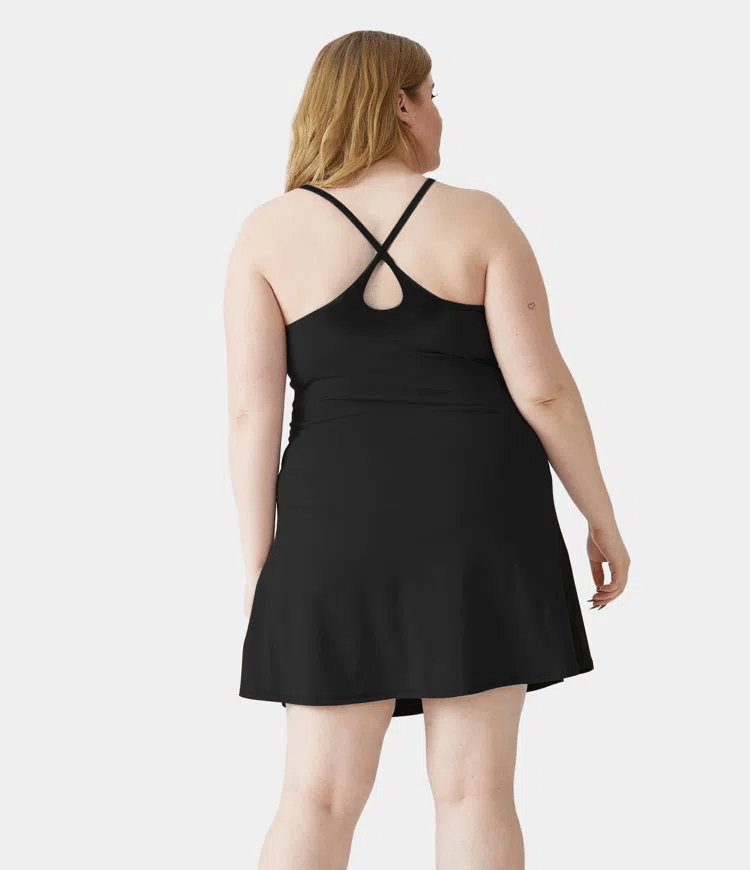 🔥Flash Sale🔥Softlyzero Plush Backless Active Dress-Easy Peezy