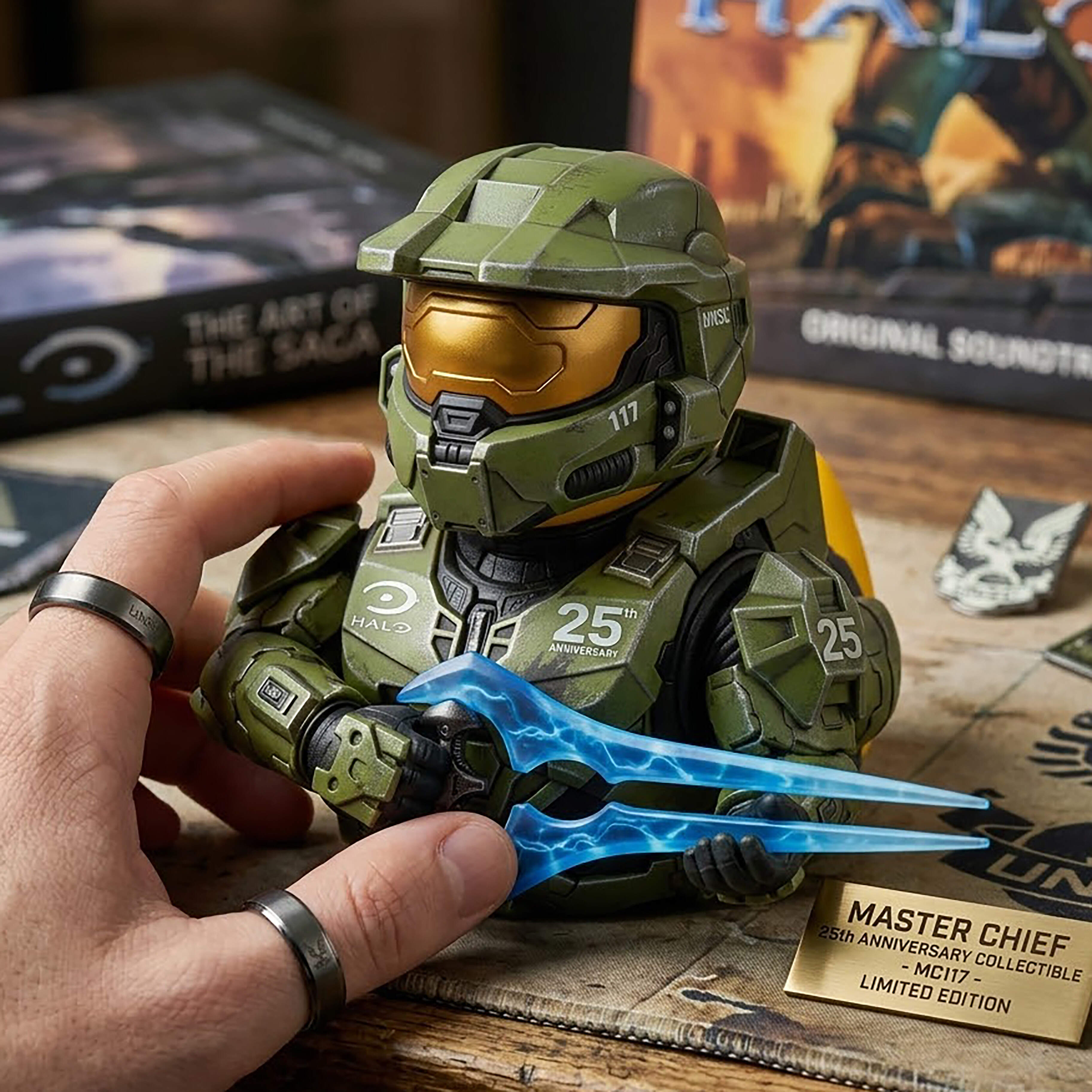 🟢 Halo 25th Anniversary Limited Edition Collectible Duck