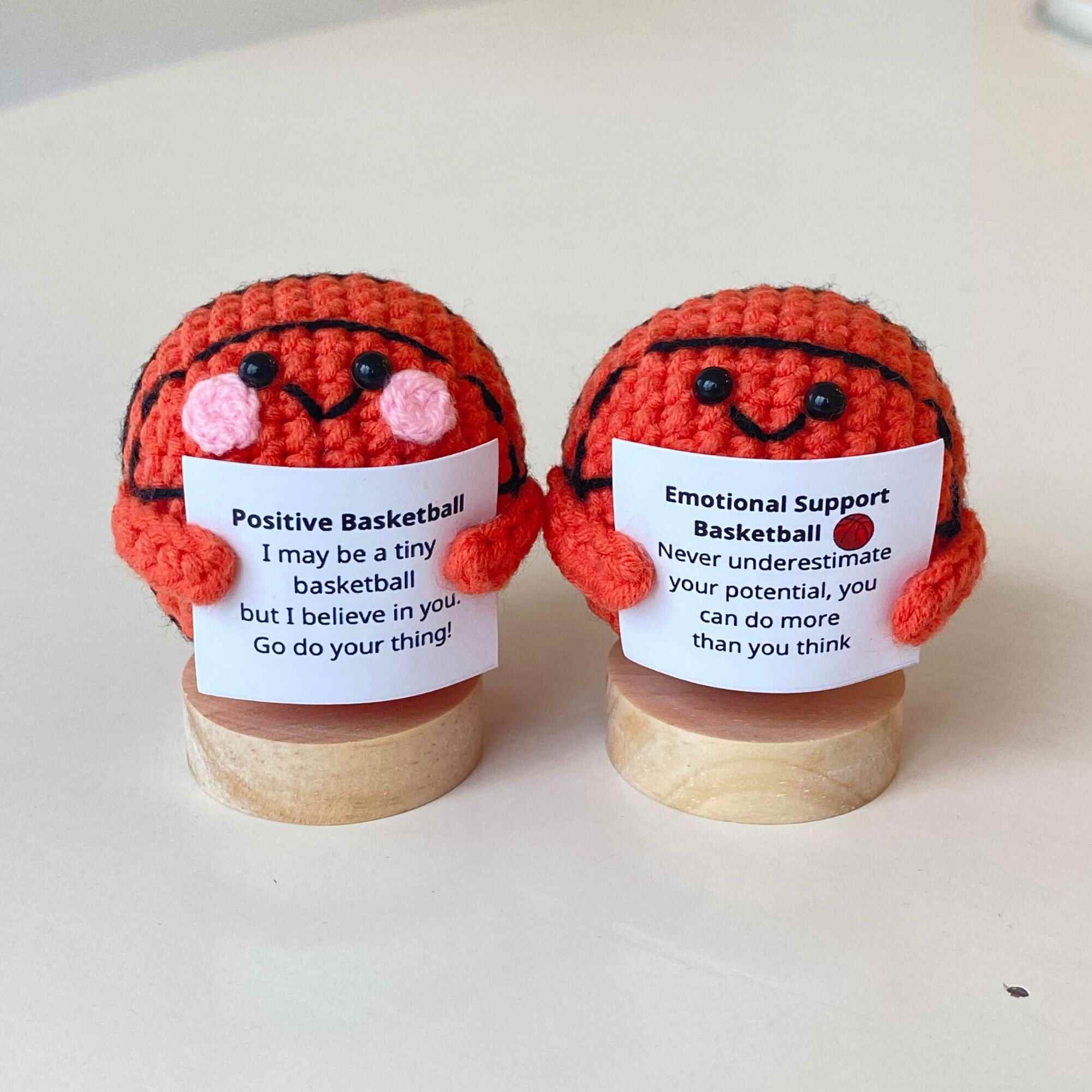 Crochet Emotional Support Basketball