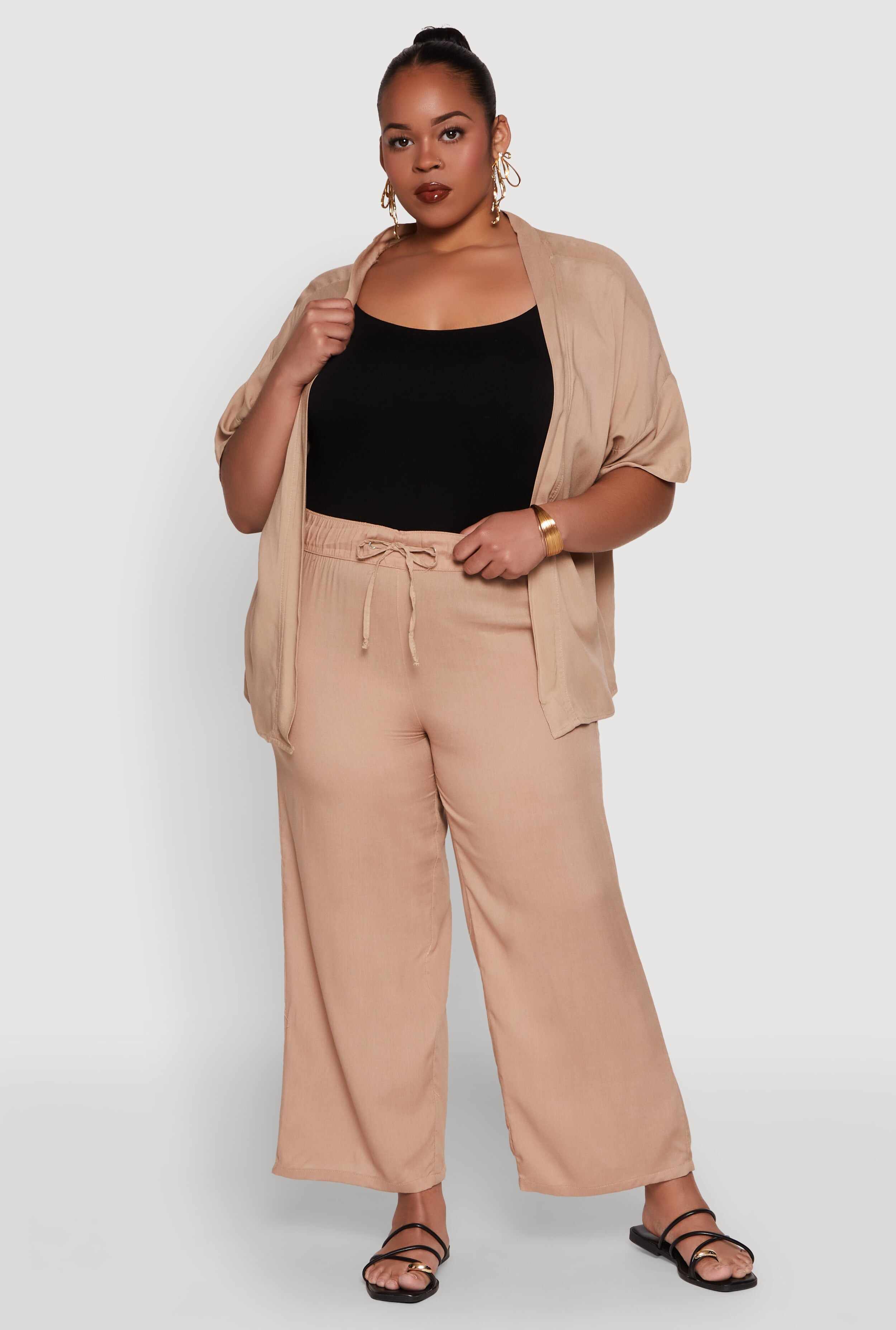 Plus Size Kimono