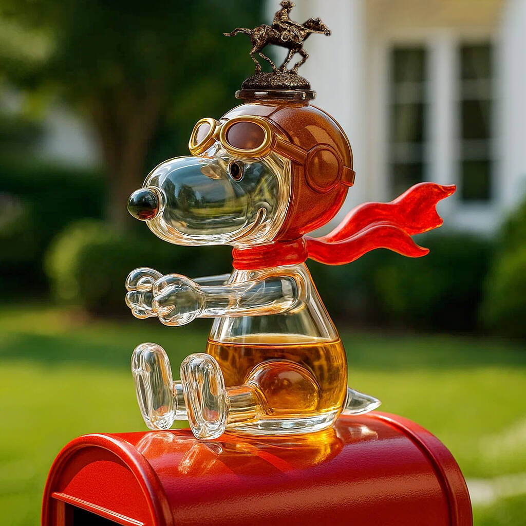 SPY Pilot Whiskey Bottle