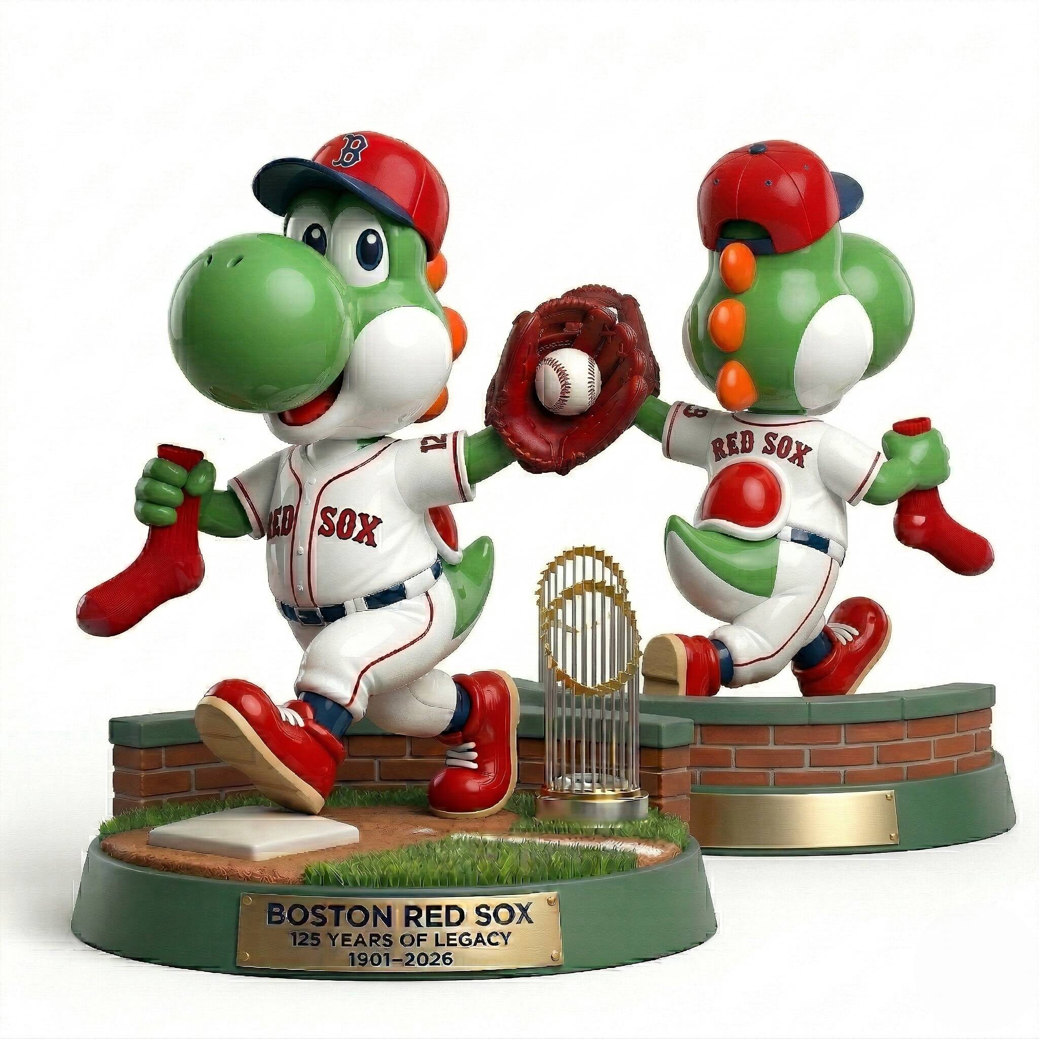 Yoshi x Boston Red Sox 125th Anniversary POP! Figure 🦖⚾