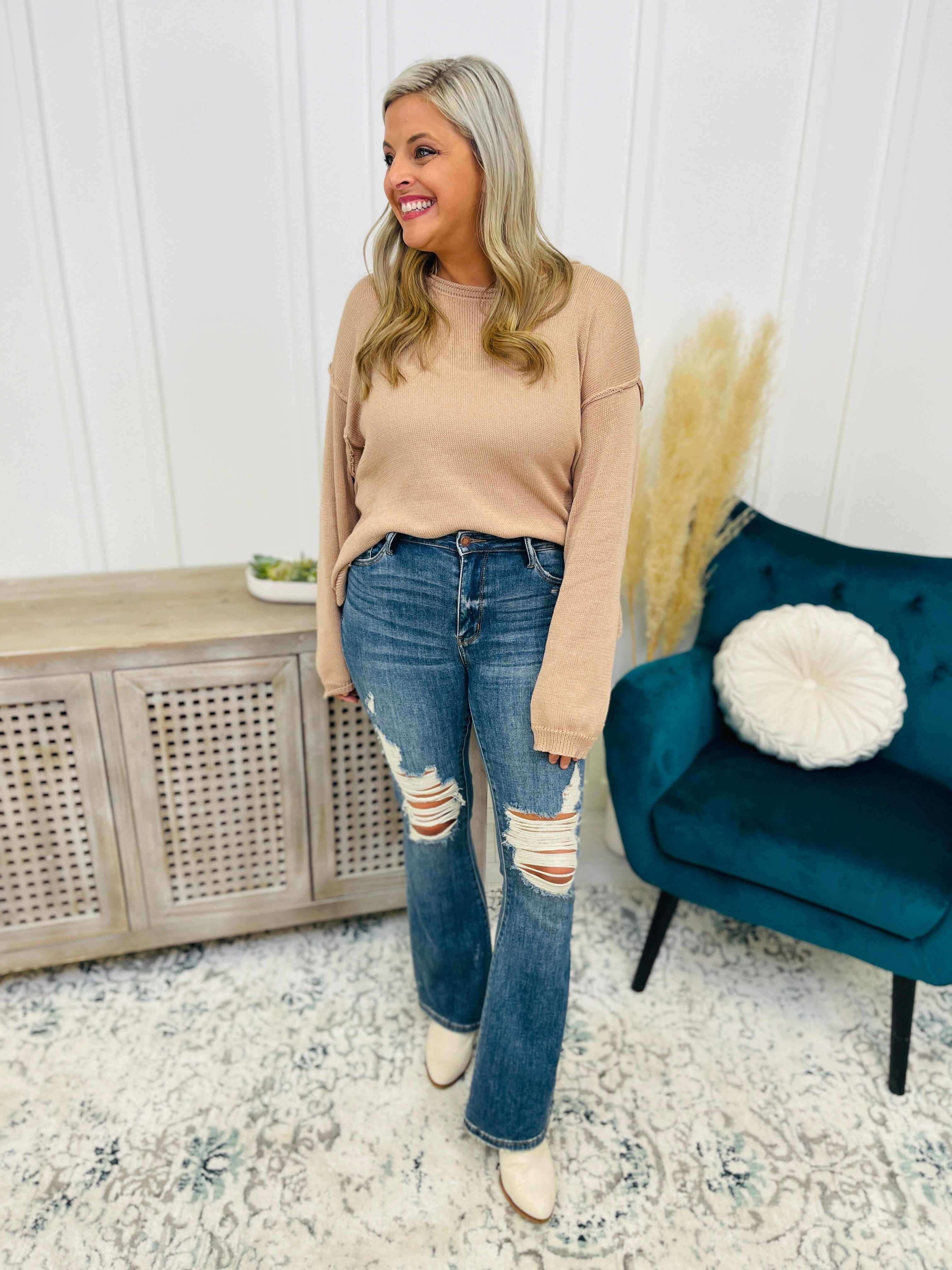PLUS/REG Flare to There Flare Jeans
