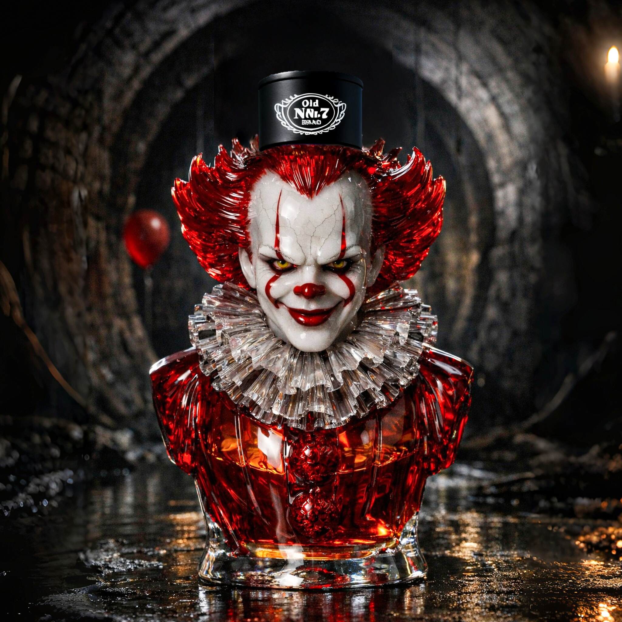 Pennywise Whiskey Bottle