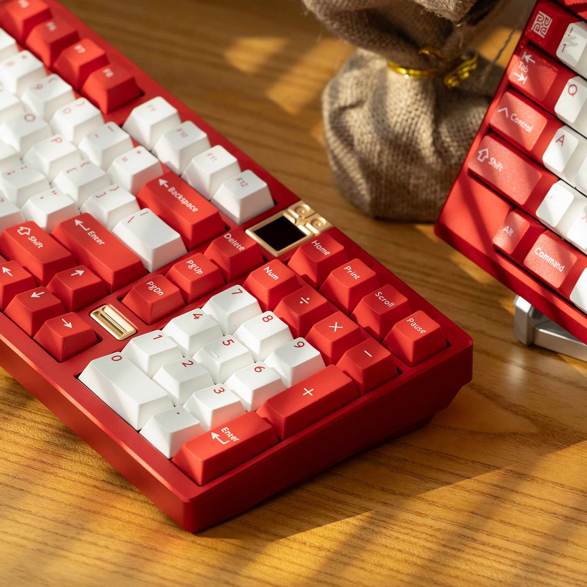 Ready to use Athena 1800 Anodized red with PBTfans Target