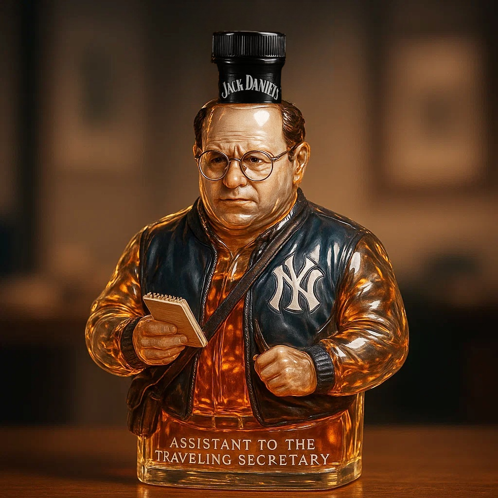 Costanza Assistant to the Traveling Secretary Whiskey Bottle