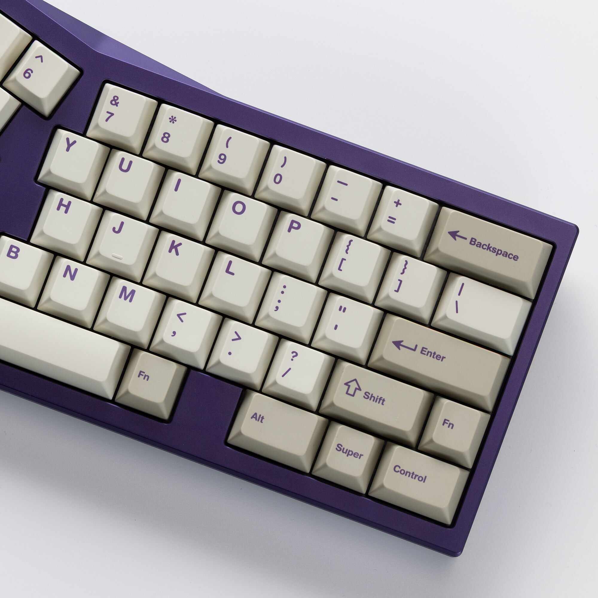 Ready to use Boomerang Patina Gray weightbar with PBTfans Office Love