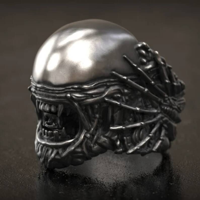 👾Alien Ring , Chestburster, Xenomorph , Facehugger