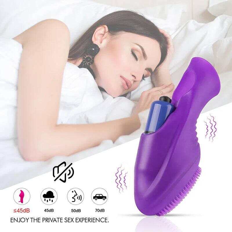 Finger Vibrator for G-Spot, Clitoral, & Vaginal Stimulation | Orgasm Massager & Masturbator | Lesbian Toy