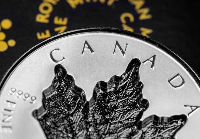 1 oz. Fine Silver Coin – Super Incuse Silver Maple Leaf